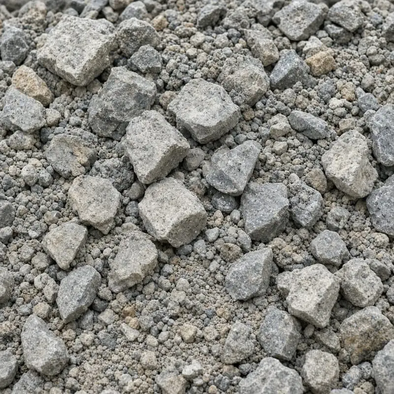 Crusher-run / dense-grade
