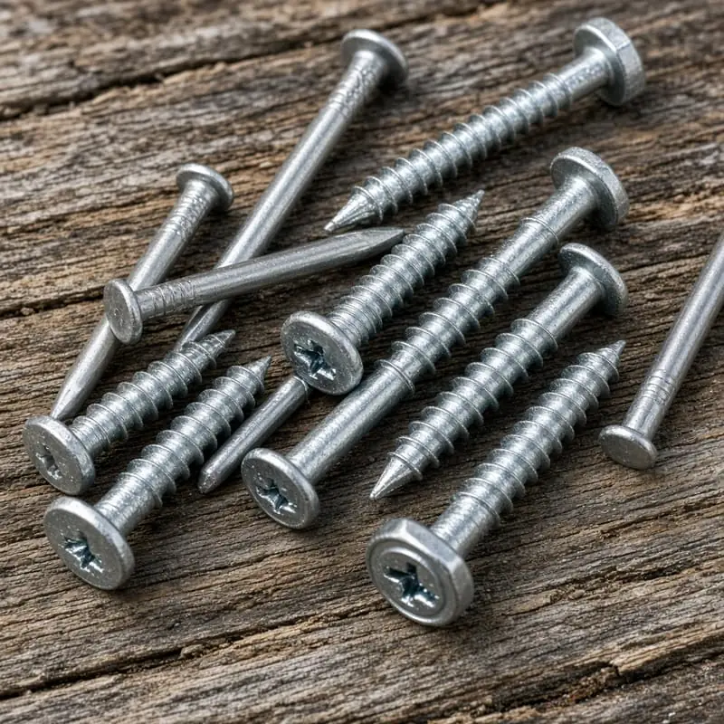 Galvanized fasteners